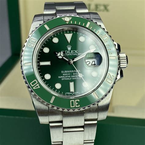 rolex green hulk|rolex hulk current prices.